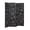 Black, variant on Roundhill Furniture 4-Panel Room Divider, Decorative Folding Freestanding Privacy Screen, White