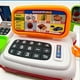 thumbnail image 4 of Caja registradora de supermercado de dibujos animados de simulación, juguete, serie de electrodomésticos, juego para niños, iluminación eléctrica, registro de sonido, 4 of 4