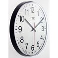 thumbnail image 2 of Infinity Instruments Horloge Murale Ronde d'Affaires Prosaïque, 12 Pouces, Noire, 2 of 6