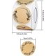 thumbnail image 2 of Labels Round Adhesive Stickers Kraft Paper Stickers Handmade Labels Gift Stickers (500 Pieces), 2 of 5