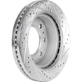 thumbnail image 4 of New Performance Brake Disc Compatible With GMC Sierra 2500 HD SLT 8 Cyl 6.0L Sierra 2500 HD SLT 8 Cyl 6.6L Sierra 2500 HD Classic SLT 8 Cyl 6.6L 2003-2022 By 55062 55072 145316, 4 of 8
