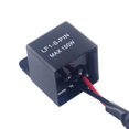 thumbnail image 3 of 2-Pin Flasher Relay,12V Universal Auto Indicator Light Flasher Relay Fix for Motorcycle/Bike Turn Signal Bulbs, 3 of 5