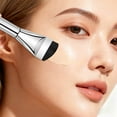 thumbnail image 5 of Angled Foundation & Concealer Brush (Black) - Synthetic Kabuki Brush for Flawless Liquid & Cream Makeup Application, 5 of 7