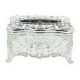 thumbnail image 4 of GOOHOCHY 1Pack Tissues Paper Box Silver Acrylic Gold Plating For Home Supplies, 4 of 8