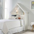 thumbnail image 2 of Sauder Tête de Lit Pinwheel Twin Playhouse en Blanc Doux, 2 of 7