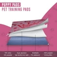 thumbnail image 3 of Pawriffic Lifestyle Washable Reusable Waterproof Dog Pads, 2 Pack (Pink)  size 34 x 36, 3 of 6