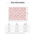 thumbnail image 5 of Yiaed Cute Rabbit Carrot Print Blanket Throw Blanket Soft Cozy Flannel Blanket for Home Bed Sofa Couch Chair-50"x40", 5 of 6