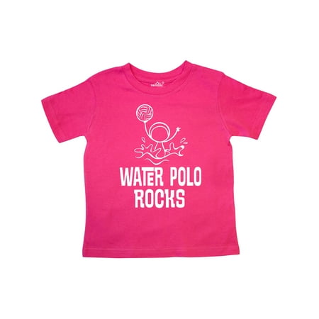 

Inktastic Water Polo Rocks Sports Team Gift Toddler Boy or Toddler Girl T-Shirt