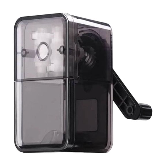 Pencil Sharpener Black Manual Pencil Sharpener With Stronger Helical To Sharpen For Kids Classroom Home Artists Arts And Crafts for Kids Ages 8-12 Girls Drawing Stationery Organizer Pouch Craft Table