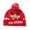 Cerfs Rouges, variante sur MSTOKIN Chapeau de Noël Lumineux-Led Chapeau de Noël, avec 6 Lumières LED Colorées 3 Modes Clignotants pour Fête de Noël Nouvel An