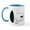 White/Blue Inside, variant on CafePress - Peanuts Snoopy Emoji 15 Oz Ceramic Large Mug - 11 oz Ceramic Mug - Novelty Coffee Tea Cup