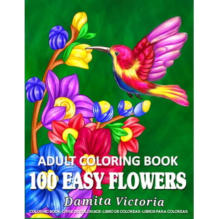 Flower Coloring Book for Toddlers 2-4 Years: Very Funny Flower Coloring  Pages for Kids Ages 1-4 and 4-8 - Children Coloring Book for Gift  (Paperback)