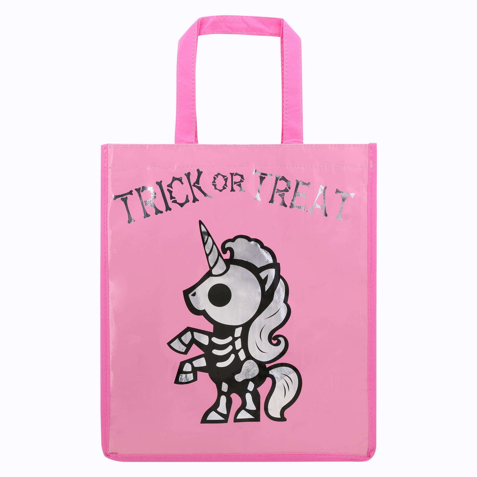 Way to Celebrate Halloween Skeleton Unicorn Reflective Trick or Treat