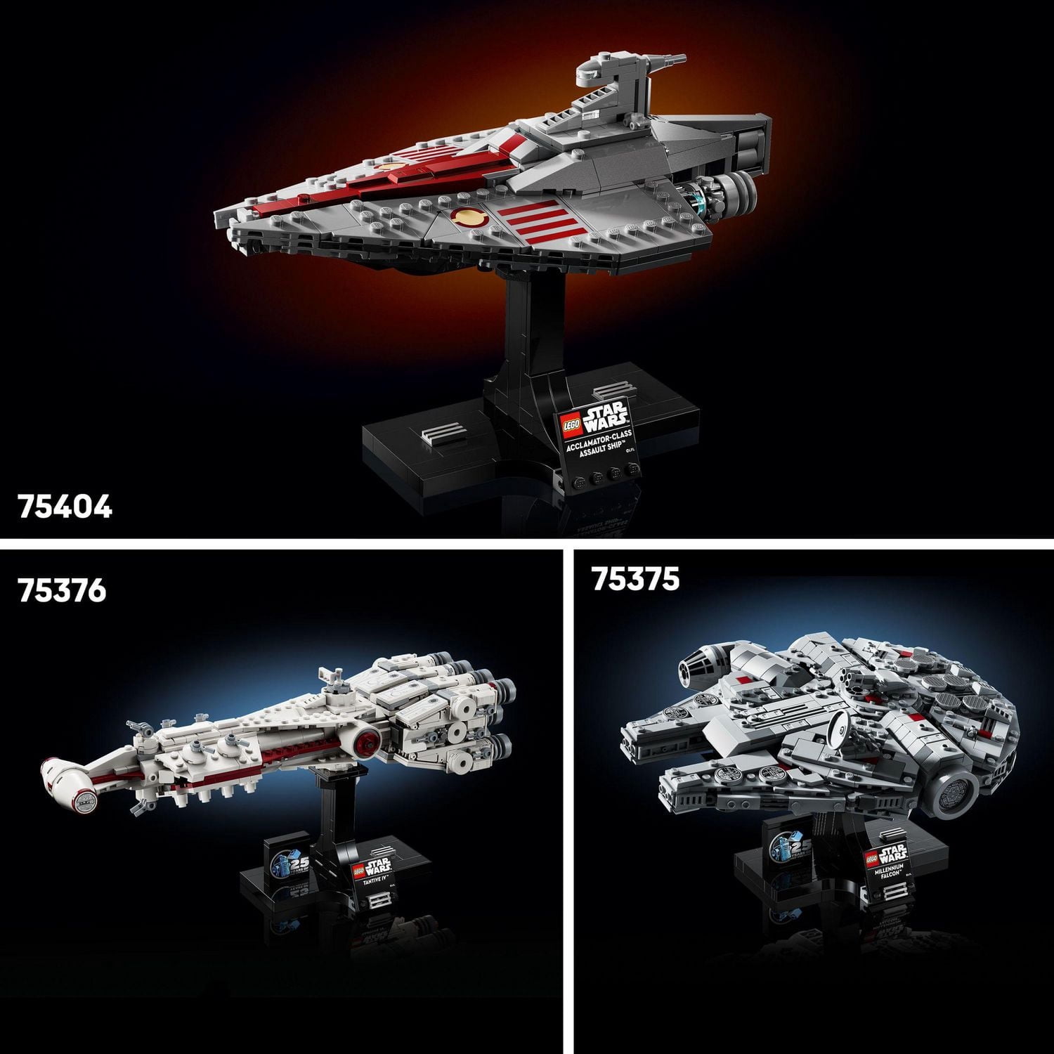 LEGO Star Wars Home One Starcruiser Building Set for Adults - Star Wars Collectibles Set With Display Stand - Building Kit With 559 Pieces - 75405