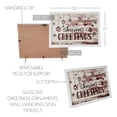 thumbnail image 5 of Season's Greetings Ornaments Wall Hanging Sign 11x16, 5 of 5
