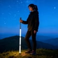 thumbnail image 6 of Foldable Lighted Trekking Pole, Adjustable Rechargeable Glow Walking Stick with Light for Outdoor Hiking and Mountain Climb, 44Inch, 6 of 6