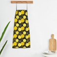 thumbnail image 5 of Naloa 1Pack Adjustable Bib Apron Waterdrop Resistant Cooking Kitchen Aprons for Women Men Chef, Geometric Pattern with Bee Print, 5 of 5