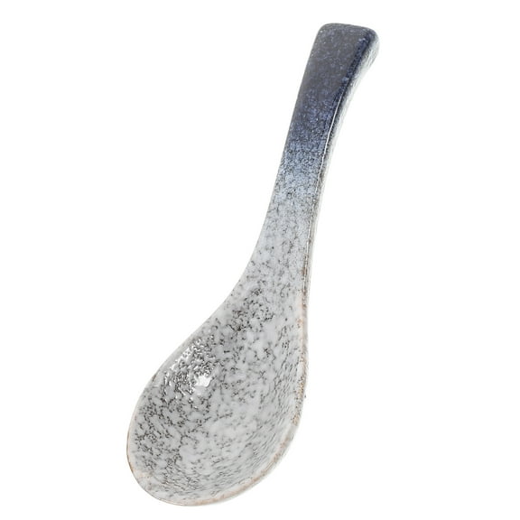 Tineasur Ceramic Spoons Set Retro Design Smooth Grip Kitchen Utensils Multifunctional Cooking Tools