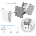 thumbnail image 2 of Wyze Camera Wall Mount Base Holder Wall Mount Bracket For Wyze Cam Smart Camera and iSmart Alarm Camera Protect From Drop, 2 of 7