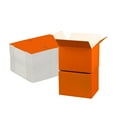 thumbnail image 3 of Ucanpack 10x10x5" Cardboard Storage Box, 25 Pcs Large Moving Boxes, Made In USA- Shipping Boxes For Small Business,1/8 Thick Orange Corrugated Shipping Box, Custom Box For Craft, 3 of 9