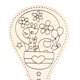 thumbnail image 3 of Conjunto de Arte para Niños - Explorando la Imaginación con Pinceles y Colores , 6 piezas, 3 of 4