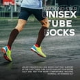 thumbnail image 2 of Diamond Star Men’s Tube Socks – Premium Cushioned Cotton Over the Calf Athletic Knee High Socks (Brown - 6 Pairs 26 inches Mid Calf Socks fit size 10-15), 2 of 6