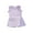 Purple, variant on Suealasg Kids Toddler Girl Outfit Ruffle Sleeveless Tank Tops and Plaid Print Shorts Skirt Set 2 Piece Baby Summer Clothes