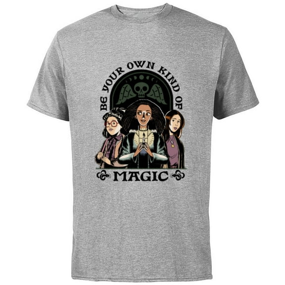 Disney Hocus Pocus 2 Be Your Own Kind Of Magic - Short Sleeve Cotton T-Shirt for Adults - Customized-Athletic Heather