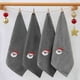 thumbnail image 5 of Toallas bordadas navideñas de algodón cómodas para el hogar, 2,56 pies (4 piezas), 5 of 5