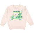 thumbnail image 2 of Inktastic Golf Cart with Argyle Pattern Toddler Sweatshirt, 2 of 4