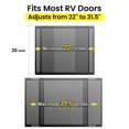 thumbnail image 3 of Rejilla de puerta de entrada para autocaravana Safoner Premium, ajustable, negra, 3 of 6