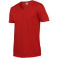 thumbnail image 3 of Gildan T-Shirt à Manches Courtes à Col en V Style Doux pour Hommes, 3 of 5