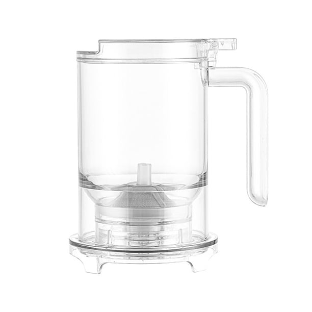 Taza con infusor de té y tapa, tetera con filtro desmontable para preparar té sin amargor, vaso de gran capacidad a prueba de fugas para té de hojas sueltas.