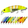 thumbnail image 5 of Sinking Minnow Fishing Lure with 3D Eyes Treble Hook Artificial Hard Bait, 5 of 5