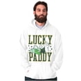 thumbnail image 3 of Popeye St Patricks Lucky Paddy Hoodie Hooded Sweatshirt Men Brisco Brands S, 3 of 6