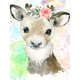 thumbnail image 1 of Diamond Painting (DE5861) Animal Square 5D DIY Little Elk Picture (VVV61) 50x70cm Hugtrwg Para estrenar, 1 of 1