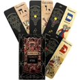 thumbnail image 2 of Kabbalistic Tarot Decks High Quality Divination Board Games Party Entertainment Games Occult Card Game, 2 of 5