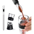thumbnail image 1 of Secura Red Wine Decanter Aerator Wine Air Aerator with Wine Chilling Rod Stainless Steel Wine Chiller Stick, 1 of 4