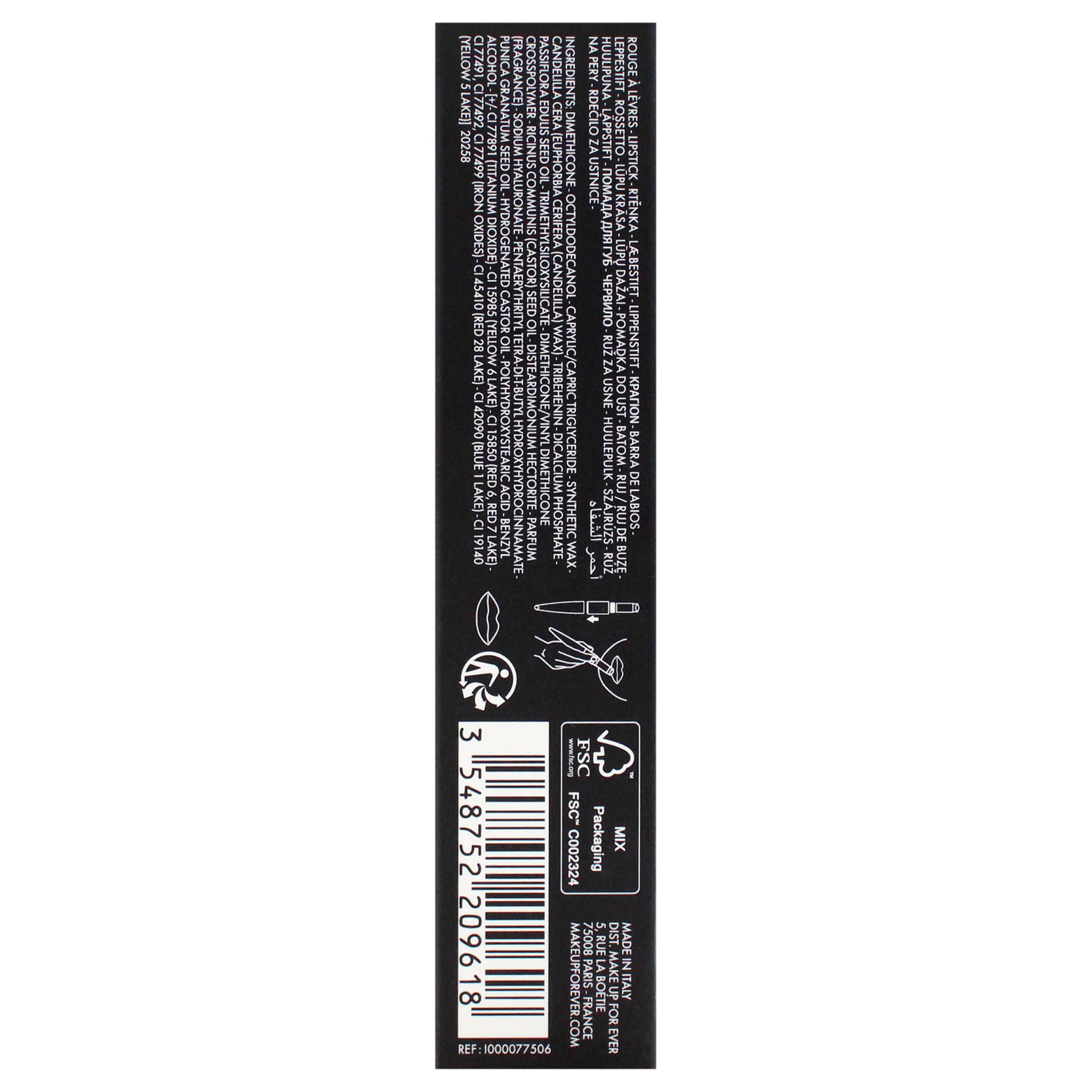 Make Up For Ever Rouge Artist For Ever Matte Lipstick - 506 Endless Cacao , 0.07 oz Lipstick