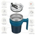 thumbnail image 2 of BJPKPK Tumbler With Handle And Straw 10 oz Stainless Steel Insulated Tumbler Cups With Lid For Water Or Ice Coffee,Indigo Black, 2 of 7