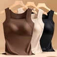 thumbnail image 7 of felwors U Neck Shapewear Built-in Bra Tank Tummy Control Compression Tank Tops for Women Black, M, 7 of 7