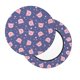 thumbnail image 2 of Disketp Cute Pig Funda Redonda para Taburete, Funda de Cojín para Silla de Bar Suave y Elástica-12 inch, 2 of 7