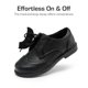 thumbnail image 2 of Zapatos de Vestir para Niños DREAM PAIRS Oxford con Cierre de Gancho y Lazo Negro Talla 5 para Niños Pequeños, 2 of 5