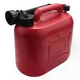 thumbnail image 1 of 5L Car Fuel Tank Can Spare Plastic Petrol Gas Container Anti-Static Fuel Carrier with Pipe for Car Travel, 1 of 5