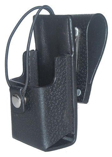 Leather Carry Case Holster for Motorola HT1250 LS Two Way Radio 