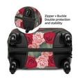 thumbnail image 4 of Haiem Rose Flowers Luggage Cover Printed Suitcase Covers for Luggage Elastic Washable Suitcase Protector Fits 18-32 Inch Luggage-Small, 4 of 9