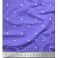 thumbnail image 1 of Soimoi Poly Georgette Fabric Dot & Floral Artistic Print Sewing Fabric Yard 42 Inch Wide, 1 of 3