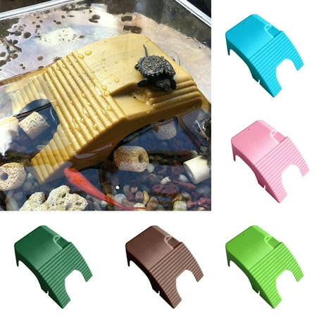 SPRING PARK Reptile Turtle Pier Bridge Floating Basking Platform Aquarium Tank Decor