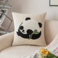 thumbnail image 1 of PEONAVET Polyester pillowcase Pillowcase Pandas Sofa Pillowcase Living Room Sofa Cushion Home Decoration, 1 of 6
