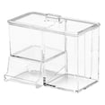 thumbnail image 1 of Shisuyan Porte-Robettes en Coton Transparent 1Pcs 7x4.3x5.6in, 1 of 8
